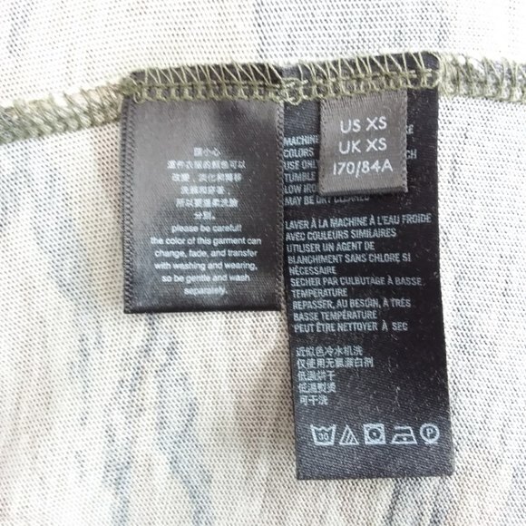 We The Free Top Arielle Tiger Combo Long Sleeve Tee XS - Picture 6 of 8